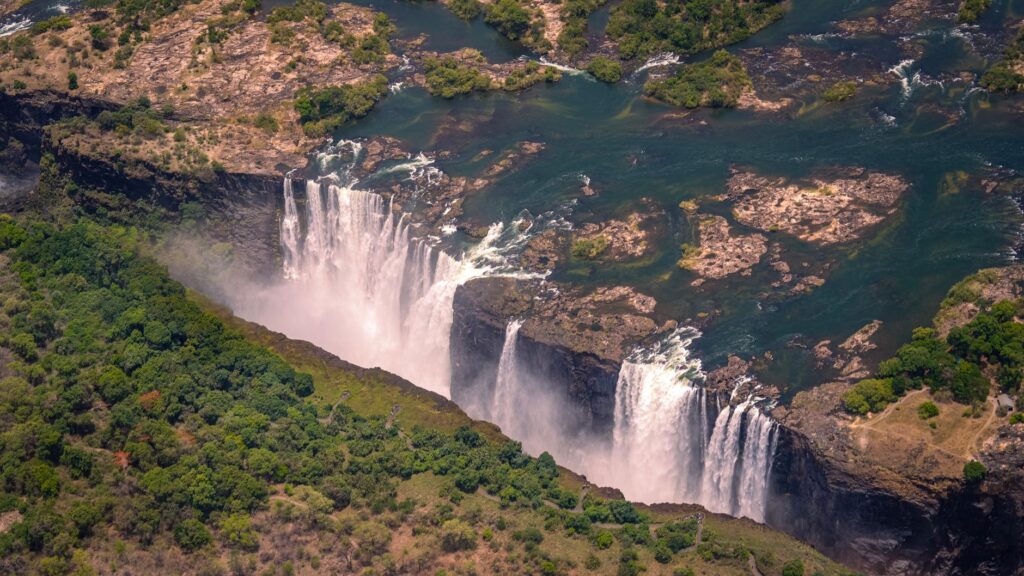 Envol vers les Chutes Victoria - France - Chutes Victoria